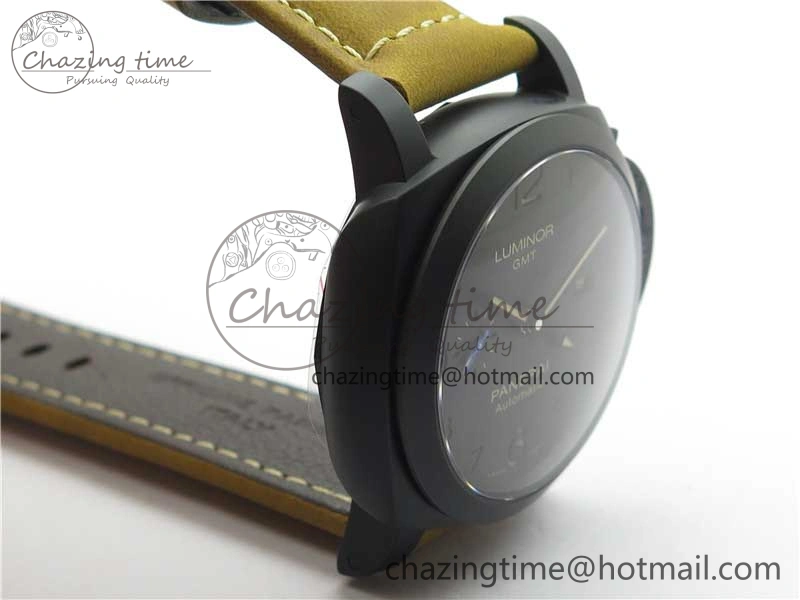 PAM1441 U VSF 1:1 Best Edition Black Dial on Brown Asso Strap P.9011 Super Clone