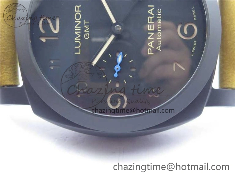 PAM1441 U VSF 1:1 Best Edition Black Dial on Brown Asso Strap P.9011 Super Clone