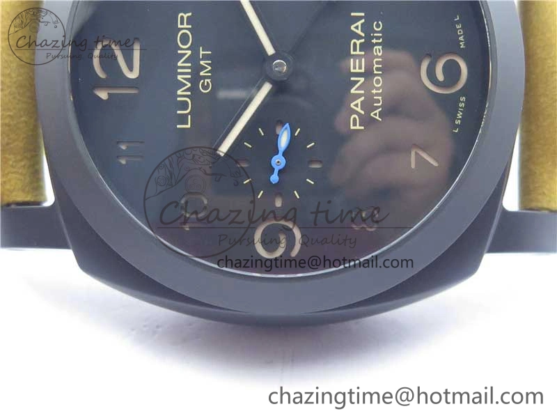 PAM1441 U VSF 1:1 Best Edition Black Dial on Brown Asso Strap P.9011 Super Clone