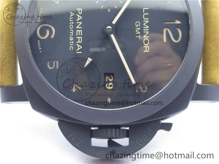 PAM1441 U VSF 1:1 Best Edition Black Dial on Brown Asso Strap P.9011 Super Clone