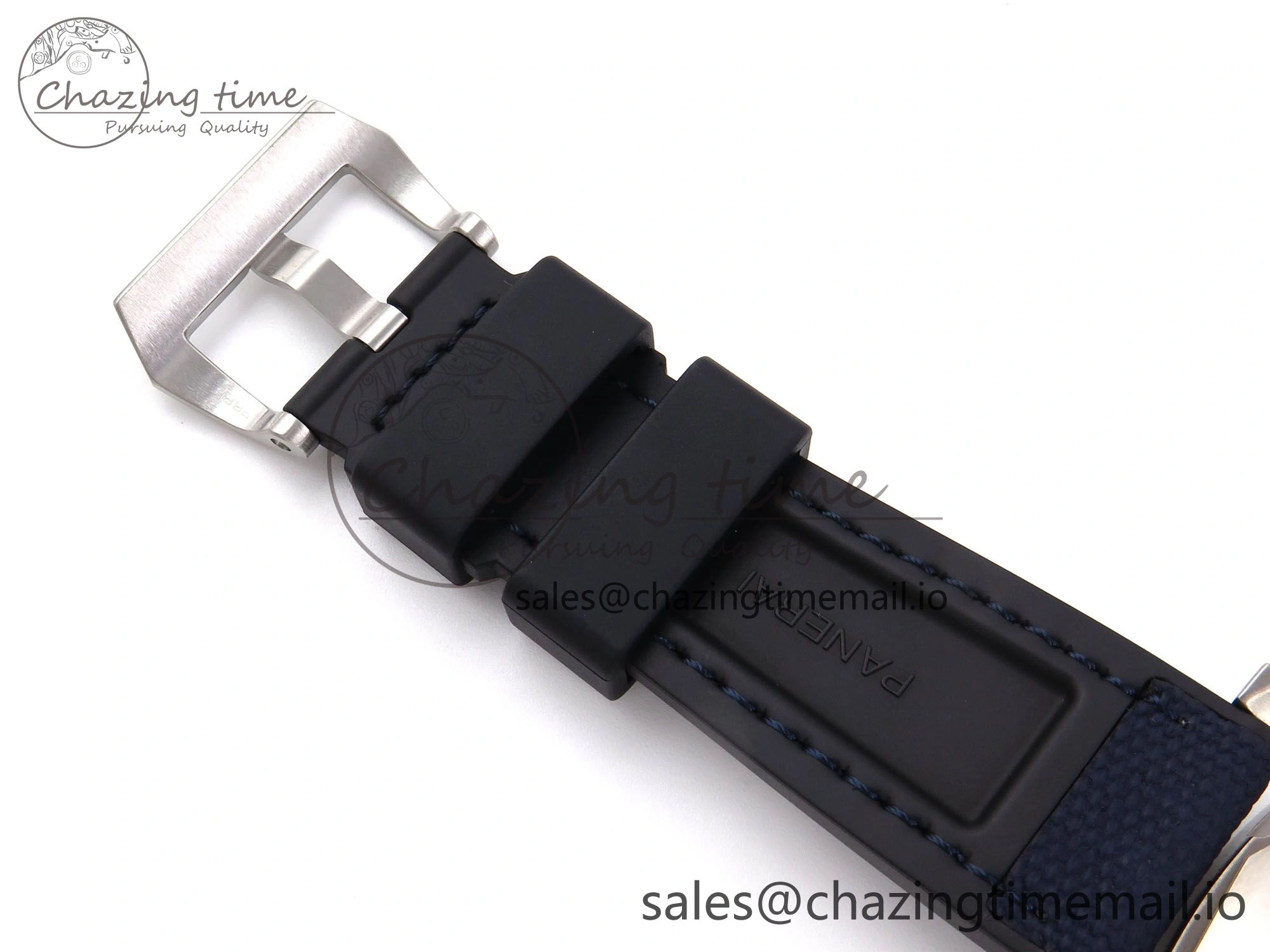 PAM1507 Luna Rossa Submersible VSF 1:1 Best Edition on Blue Fabric Strap P900