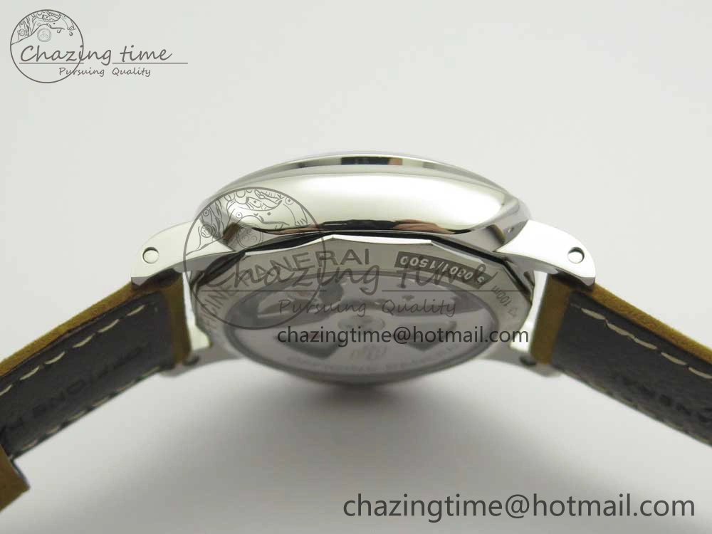 PAM1523 Ladies ZF 1:1 Best Edition on Brown Leather Strap ZFP9010