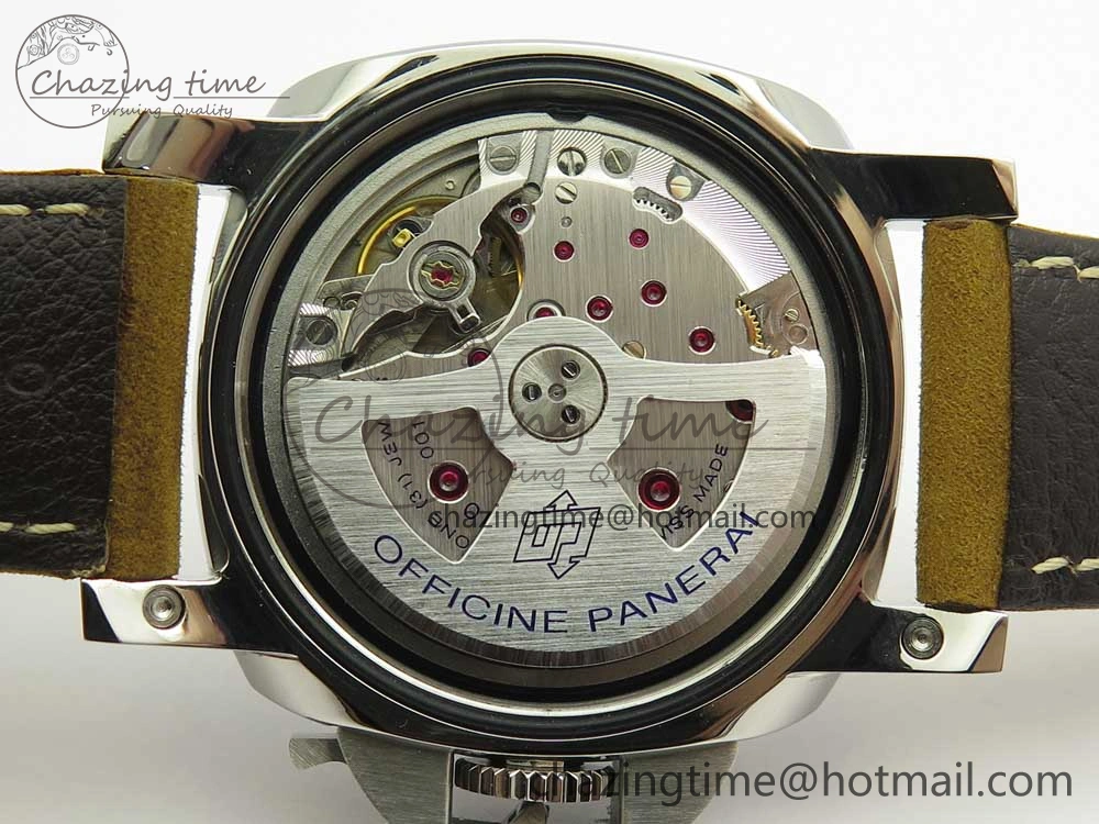 PAM1523 Ladies ZF 1:1 Best Edition on Brown Leather Strap ZFP9010