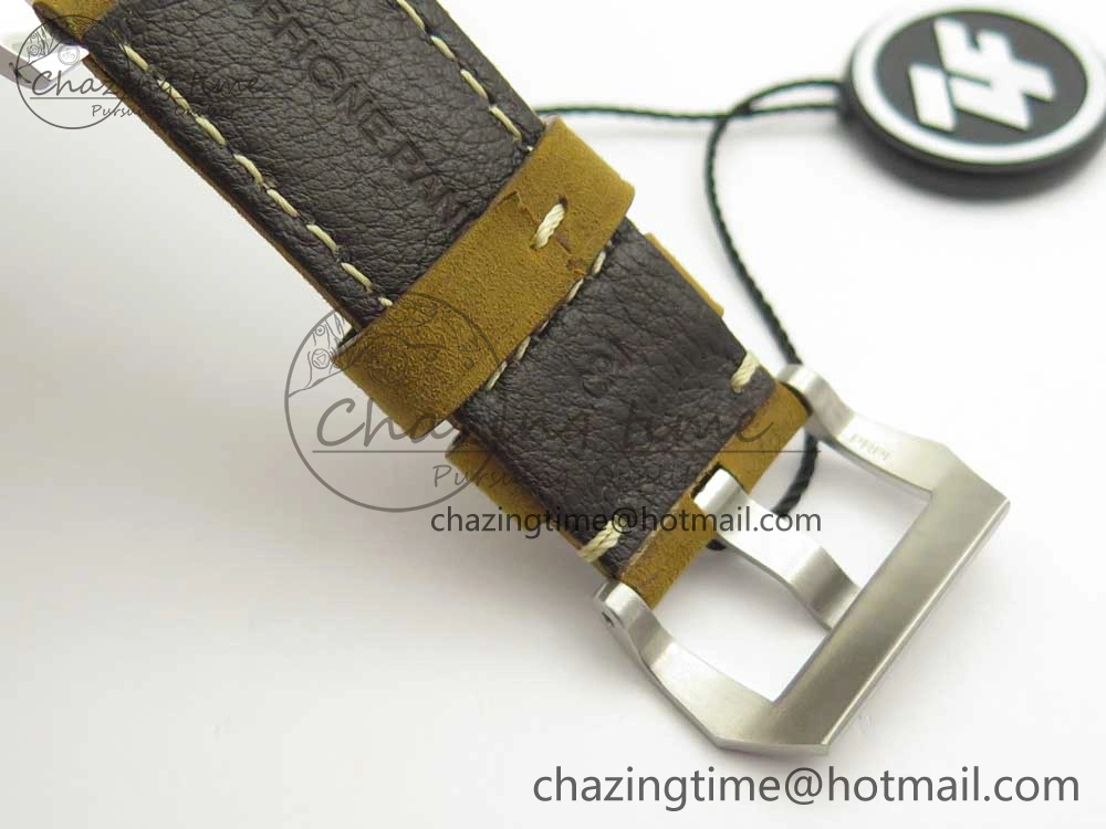 PAM1523 Ladies ZF 1:1 Best Edition on Brown Leather Strap ZFP9010