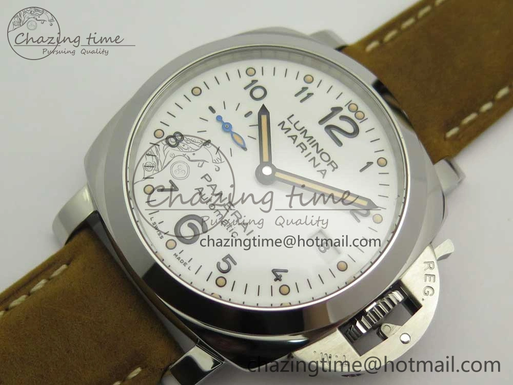PAM1523 Ladies ZF 1:1 Best Edition on Brown Leather Strap ZFP9010