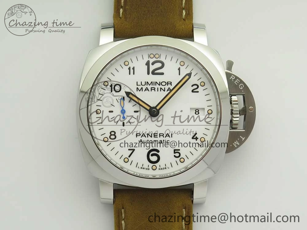 PAM1523 Ladies ZF 1:1 Best Edition on Brown Leather Strap ZFP9010