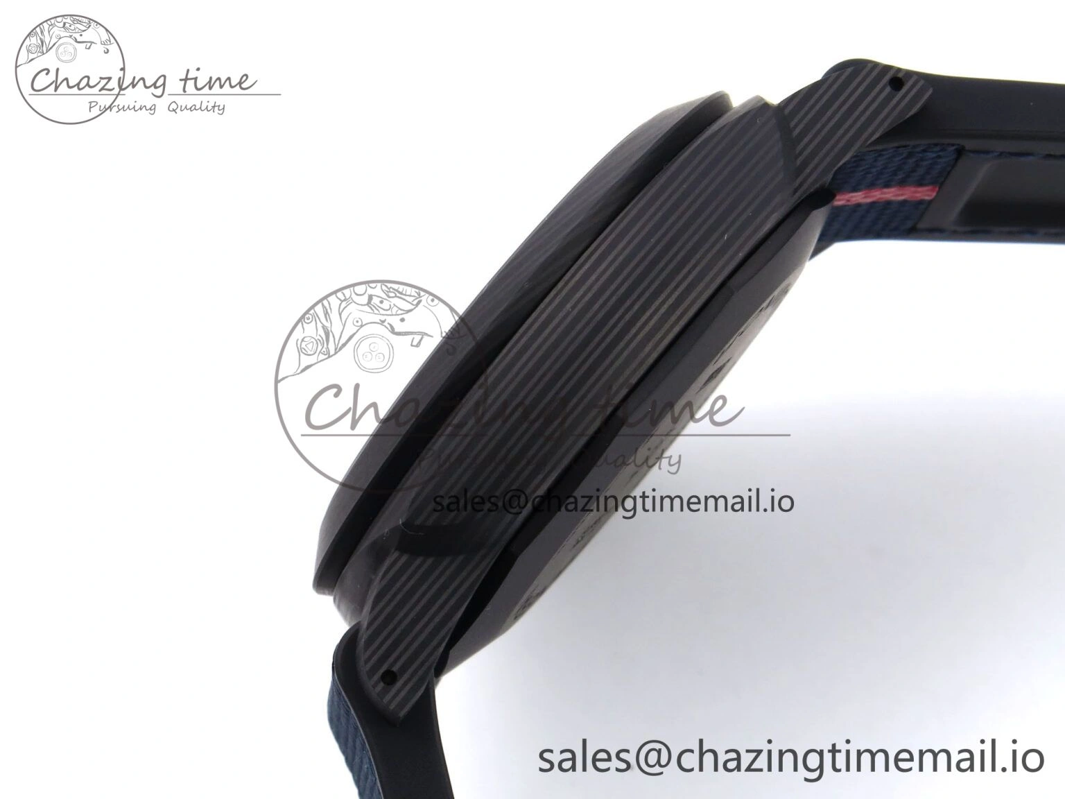 PAM1529 Luna Rossa Carbotech VSF 1:1 Best Edition on Blue Fabric Strap P.9010 Clone