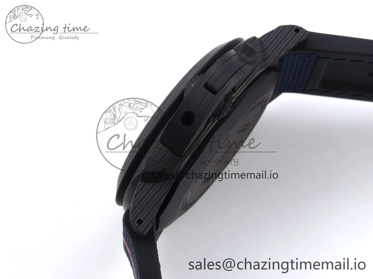 PAM1529 Luna Rossa Carbotech VSF 1:1 Best Edition on Blue Fabric Strap P.9010 Clone