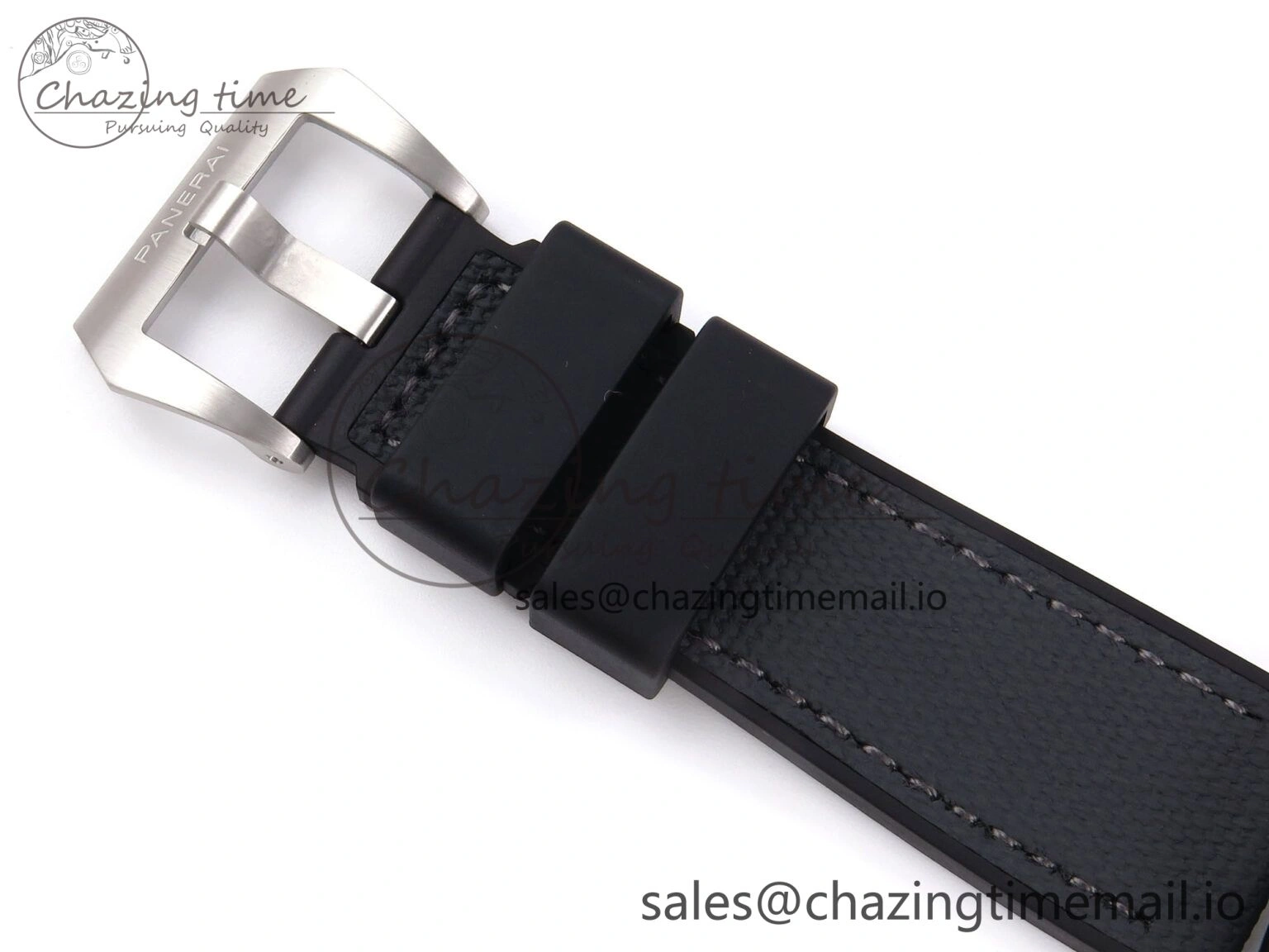 PAM1565 Luna Rossa Submersible VSF 1:1 Best Edition on Gray Fabric Strap P900