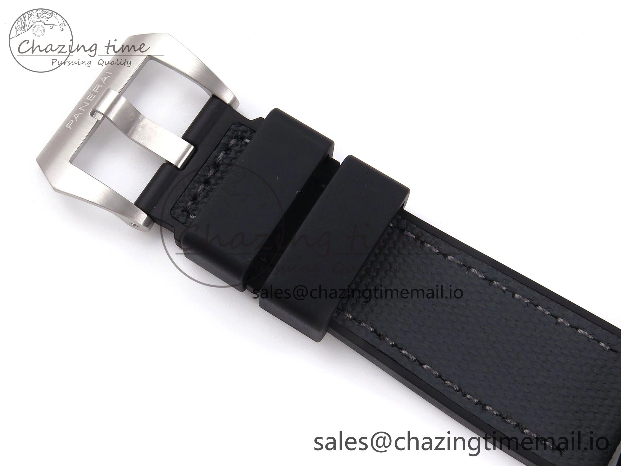 PAM1565 Luna Rossa Submersible VSF 1:1 Best Edition on Gray Fabric Strap P900
