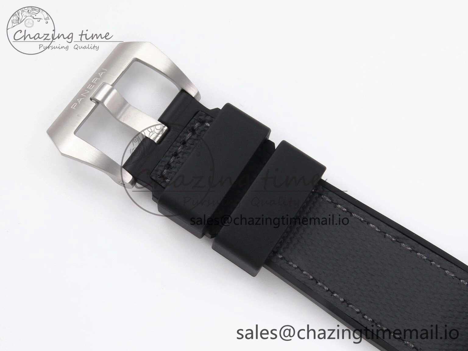 PAM1579 Luna Rossa Submersible VSF 1:1 Best Edition on Black Fabric Strap P900
