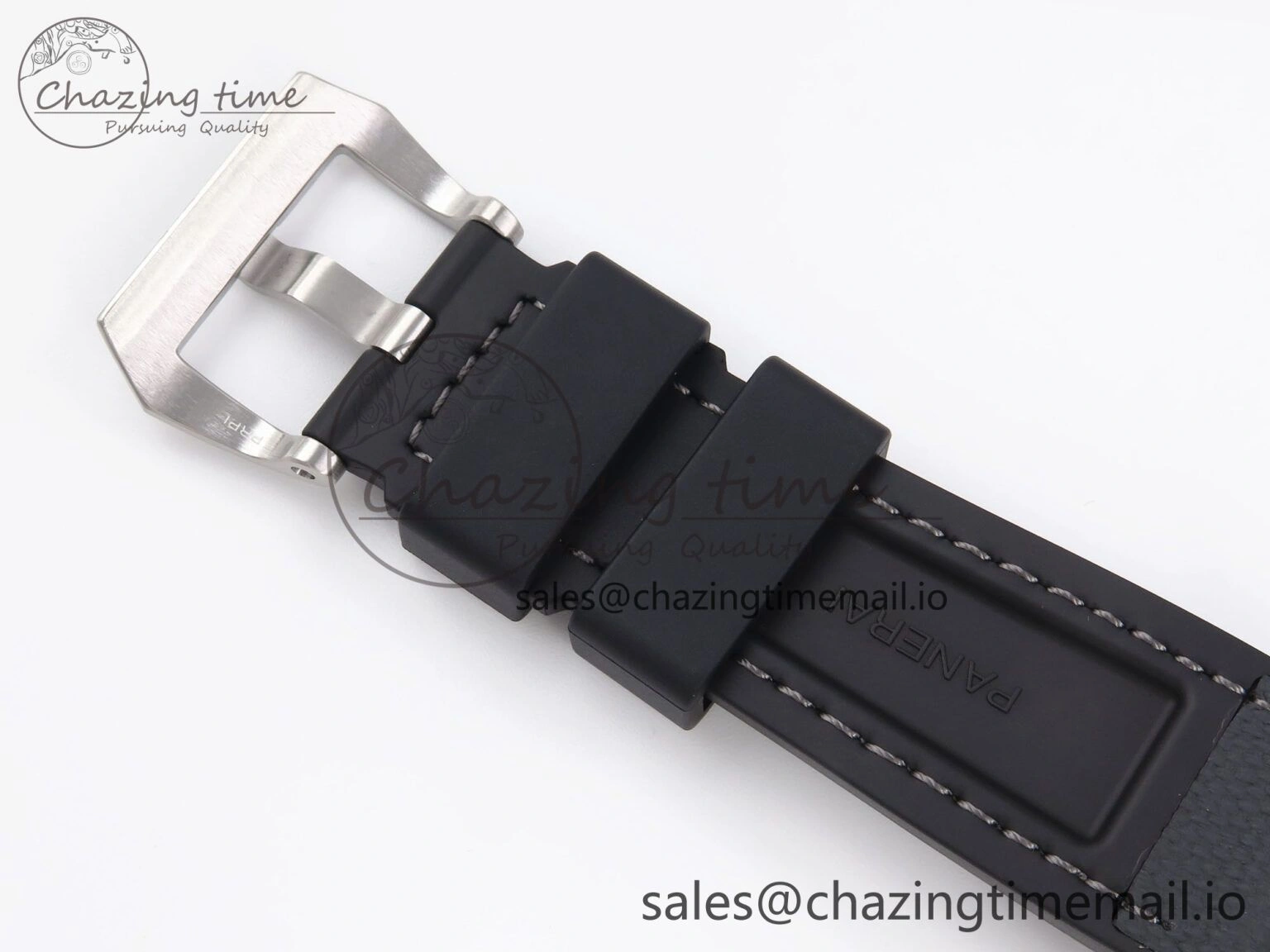 PAM1579 Luna Rossa Submersible VSF 1:1 Best Edition on Black Fabric Strap P900