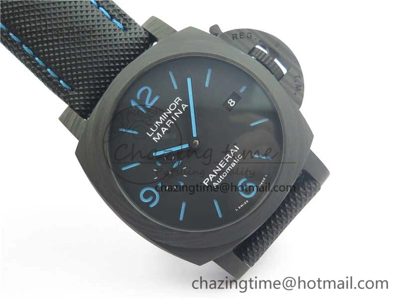 PAM1661 Carbotech VSF 1:1 Best Edition on Black Kevlar Composite Strap P.9010 Clone