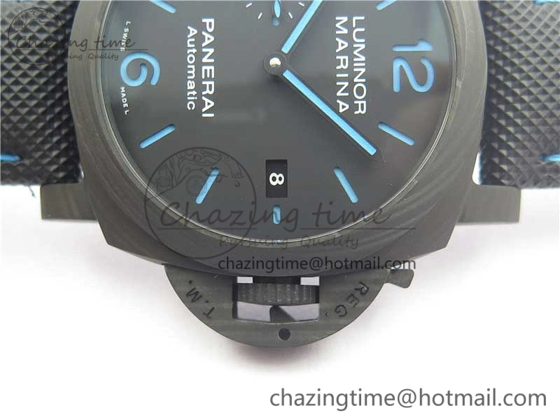 PAM1661 Carbotech VSF 1:1 Best Edition on Black Kevlar Composite Strap P.9010 Clone