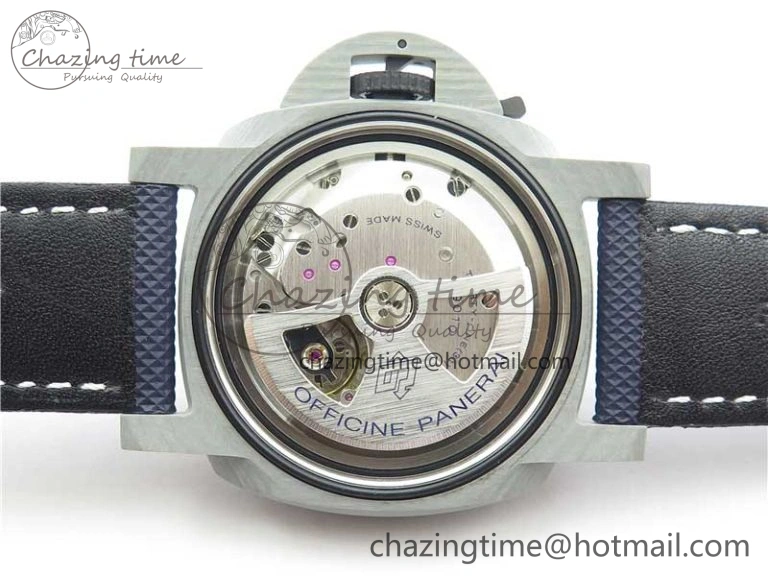 PAM1663 Luminor Marina VSF 1:1 Best Edition on Blue Sportech Strap P.9010 Clone