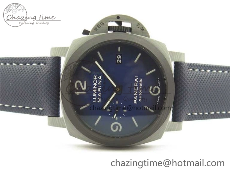 PAM1663 Luminor Marina VSF 1:1 Best Edition on Blue Sportech Strap P.9010 Clone