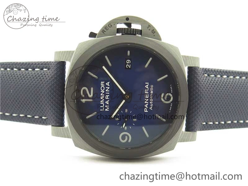 PAM1663 Luminor Marina VSF 1:1 Best Edition on Blue Sportech Strap P.9010 Clone