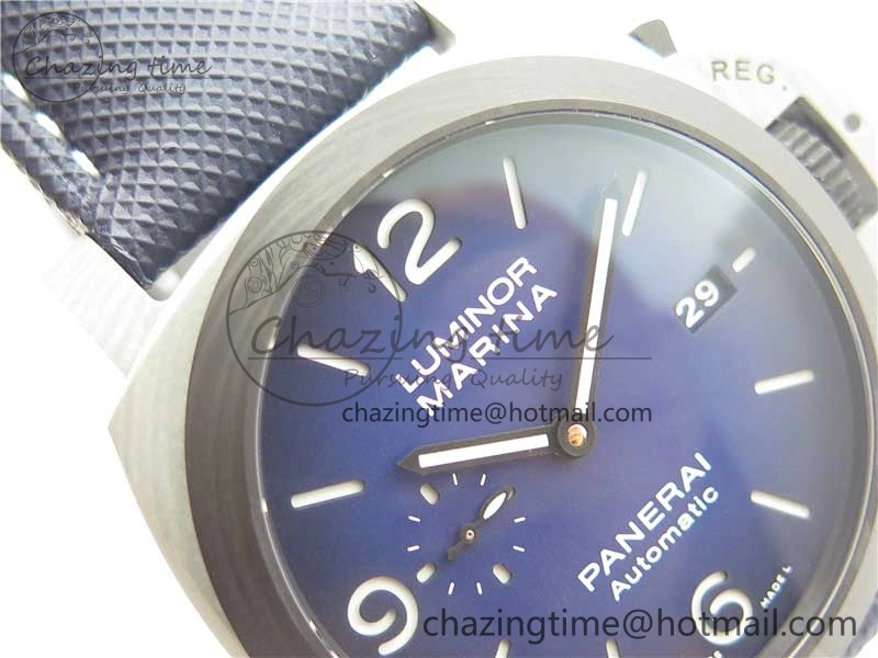 PAM1663 Luminor Marina VSF 1:1 Best Edition on Blue Sportech Strap P.9010 Clone