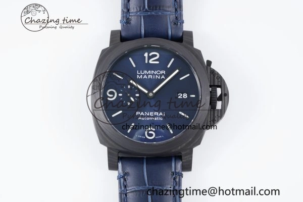 PAM1664 Carbotech VSF 1:1 Best Edition on Blue Leather Strap P.9010 Clone