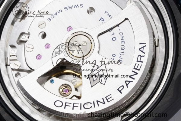 PAM1664 Carbotech VSF 1:1 Best Edition on Blue Leather Strap P.9010 Clone