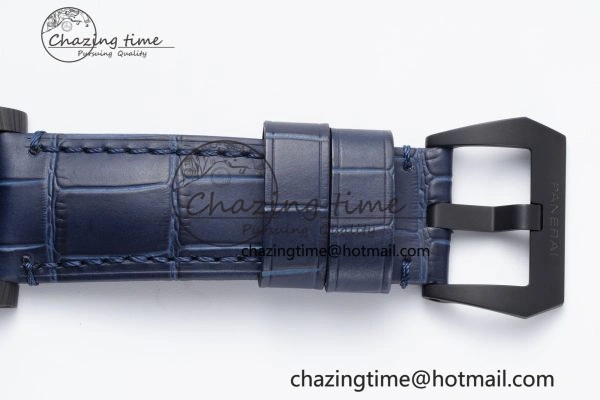 PAM1664 Carbotech VSF 1:1 Best Edition on Blue Leather Strap P.9010 Clone
