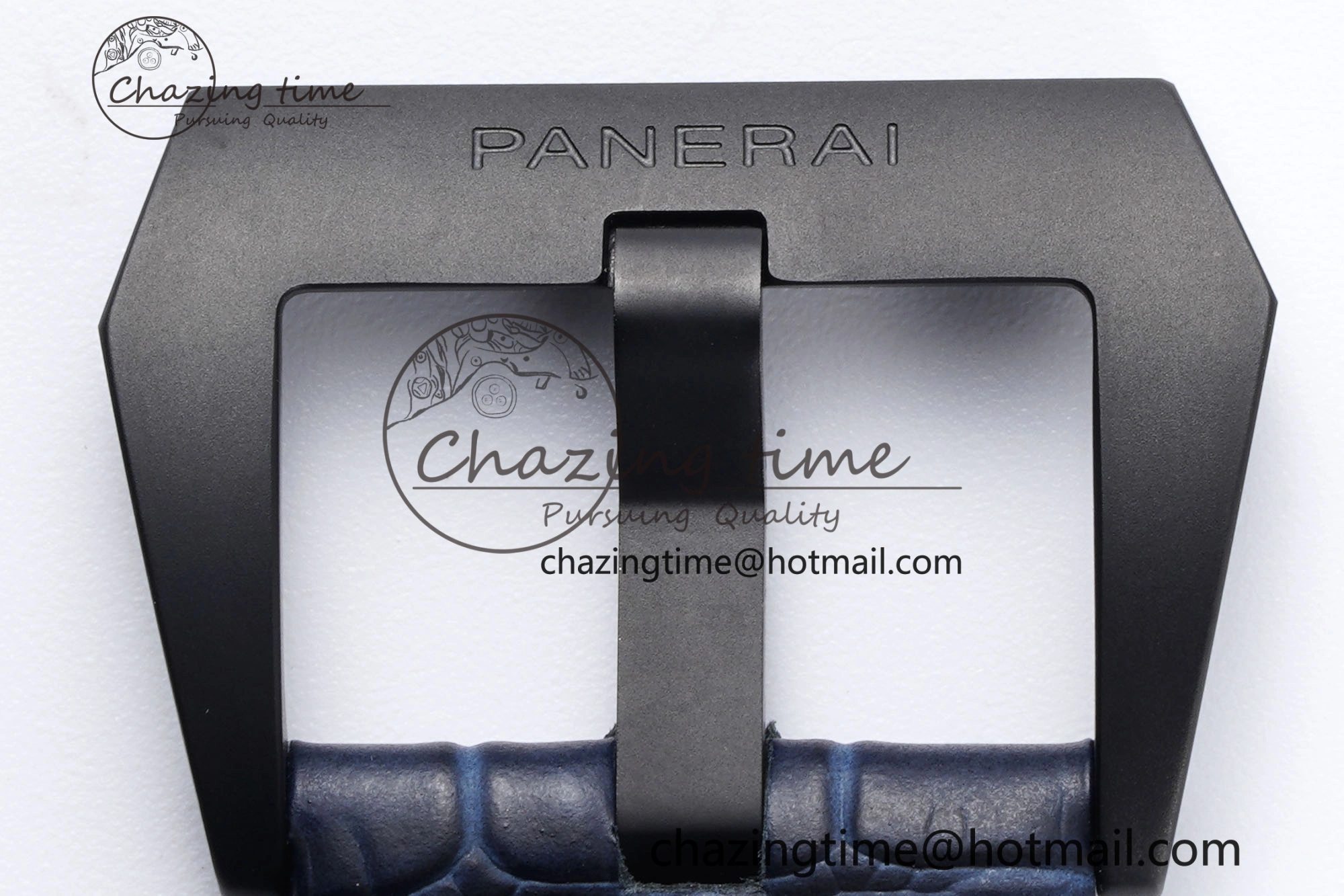 PAM1664 Carbotech VSF 1:1 Best Edition on Blue Leather Strap P.9010 Clone