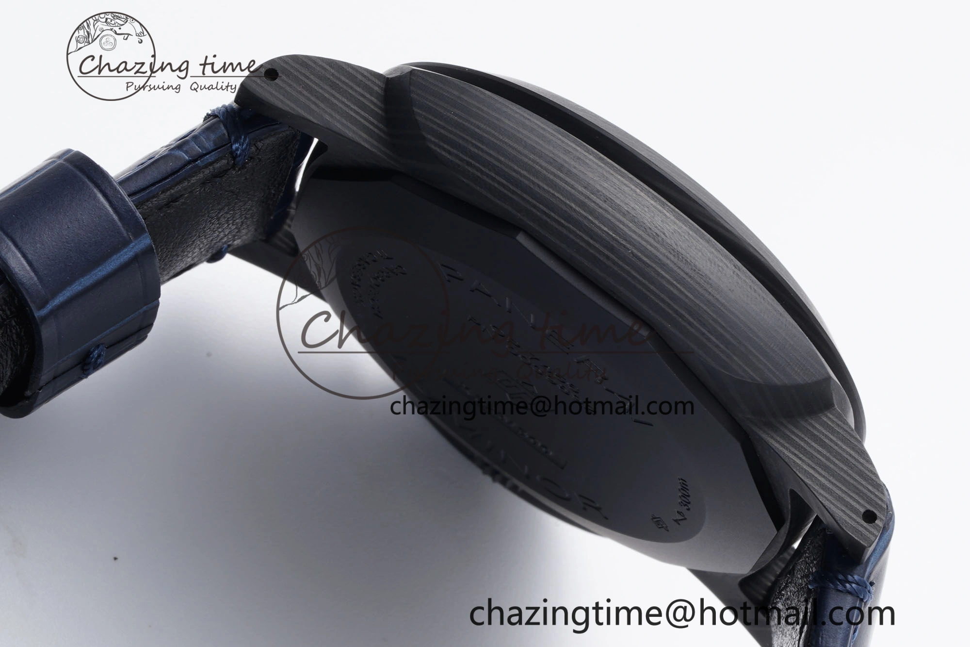 PAM1664 Carbotech VSF 1:1 Best Edition on Blue Leather Strap P.9010 Clone