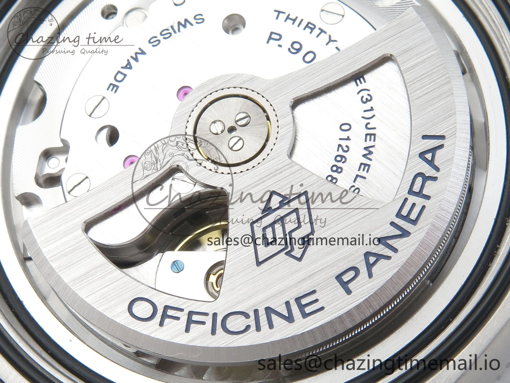PAM1681 44mm Luna Rossa Submersible VSF 1:1 Best Edition On Gray Fabric Strap P900