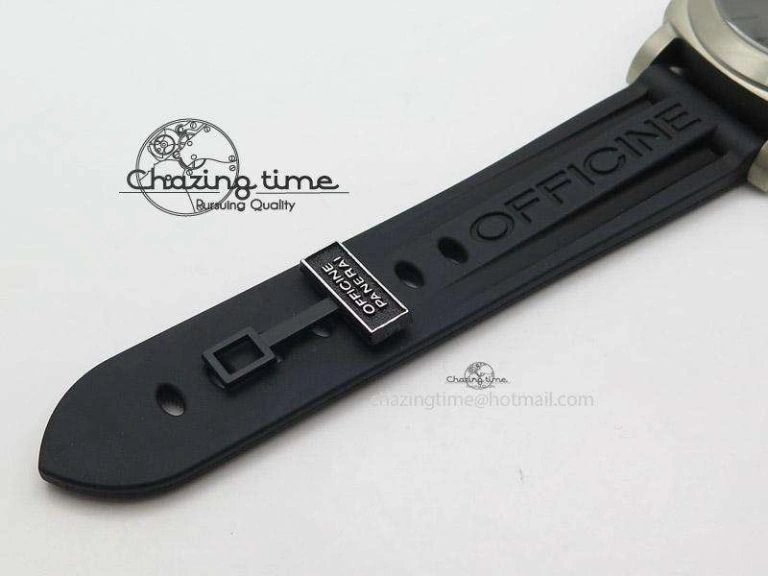 PAM177 Noob Best Edition on Black Rubber Strap