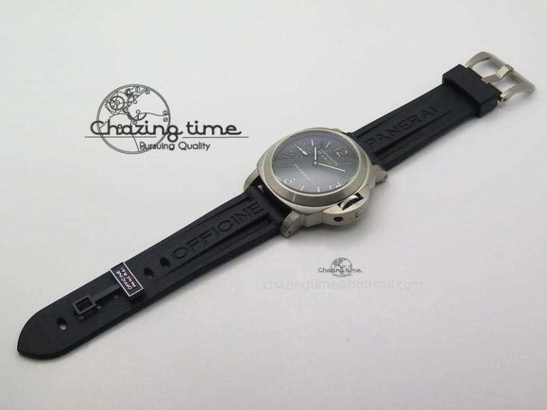 PAM177 Noob Best Edition on Black Rubber Strap