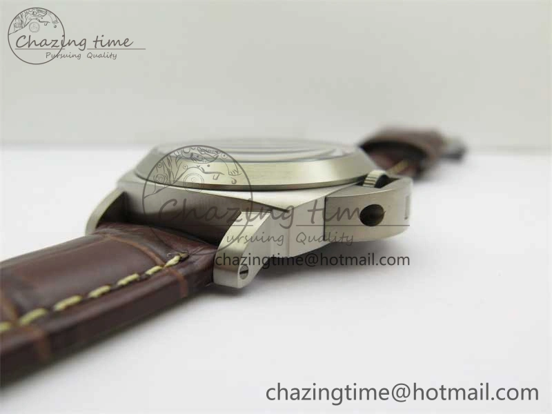 PAM177 TI HWF 1:1 Best Edition on Leather Strap A6497