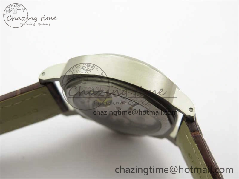 PAM177 TI HWF 1:1 Best Edition on Leather Strap A6497