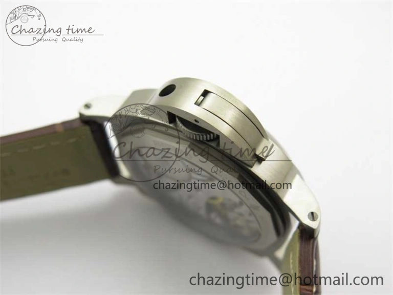 PAM177 TI HWF 1:1 Best Edition on Leather Strap A6497