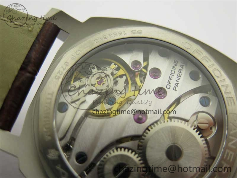 PAM177 TI HWF 1:1 Best Edition on Leather Strap A6497