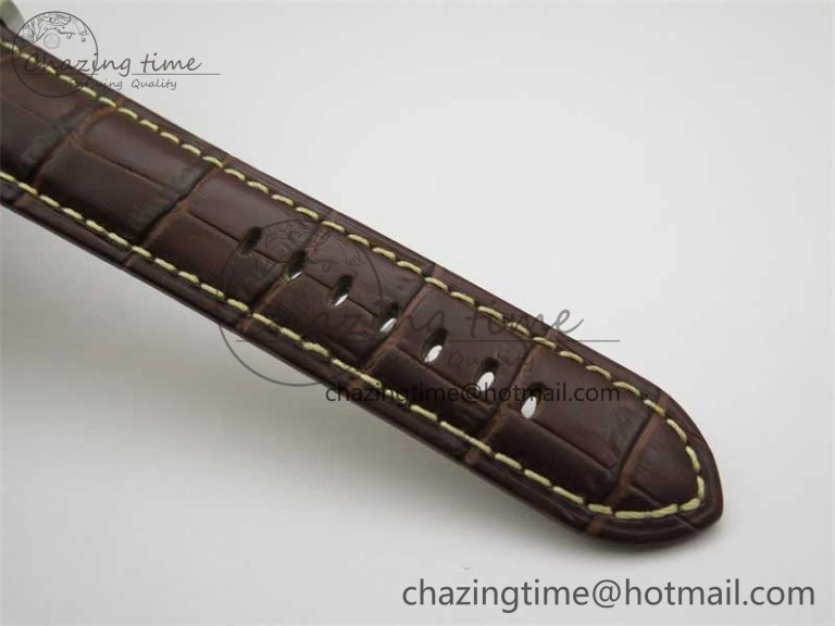 PAM177 TI HWF 1:1 Best Edition on Leather Strap A6497
