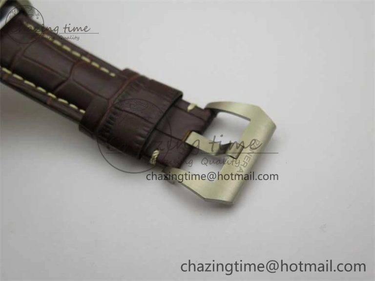 PAM177 TI HWF 1:1 Best Edition on Leather Strap A6497