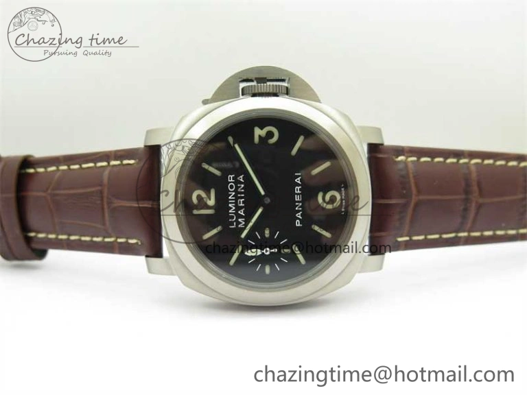 PAM177 TI HWF 1:1 Best Edition on Leather Strap A6497
