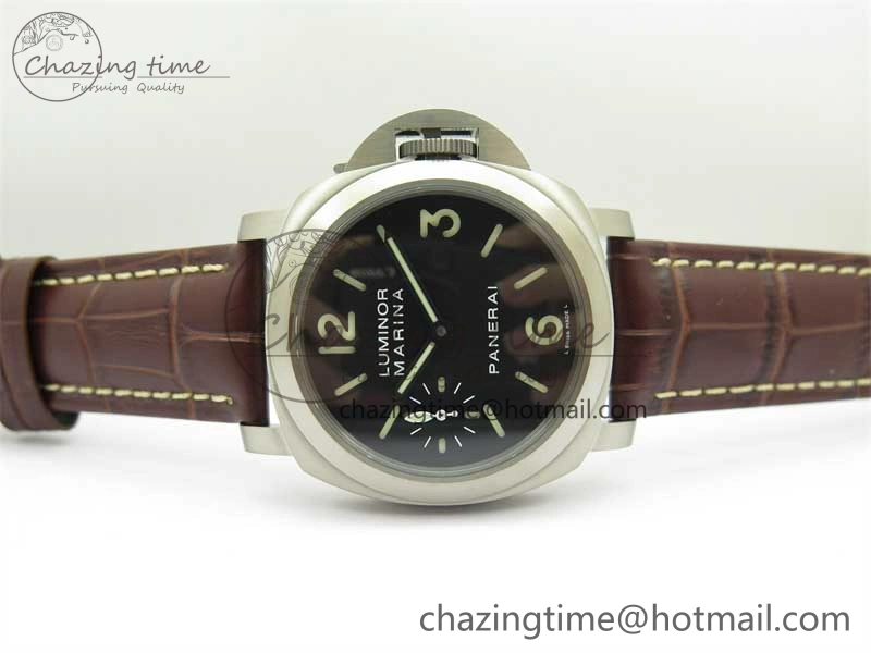 PAM177 TI HWF 1:1 Best Edition on Leather Strap A6497