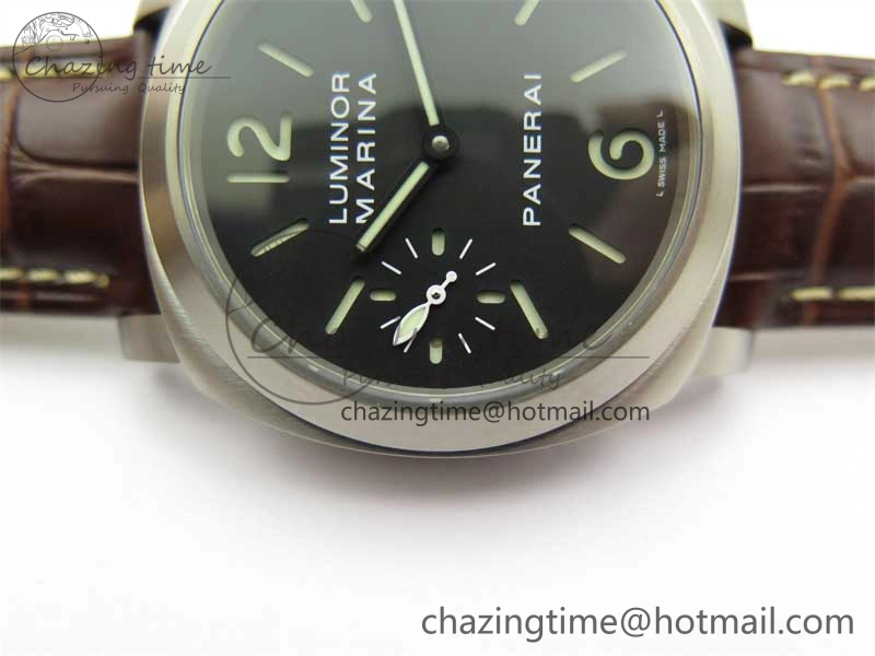 PAM177 TI HWF 1:1 Best Edition on Leather Strap A6497