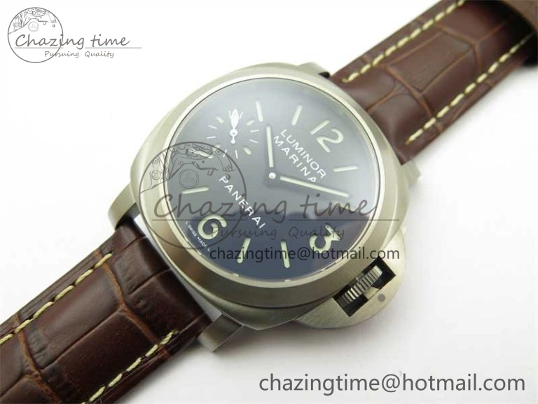 PAM177 TI HWF 1:1 Best Edition on Leather Strap A6497