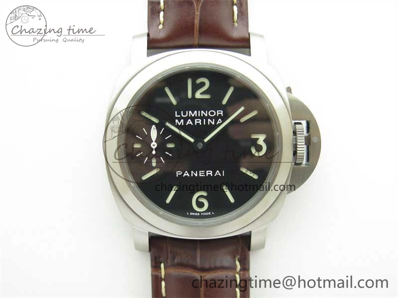 PAM177 TI HWF 1:1 Best Edition on Leather Strap A6497