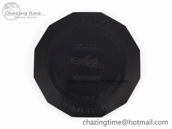 PAM2164 Luminor Submersible 42mm VSF Best Edition Black Dial on Rubber Strap P900 Clone