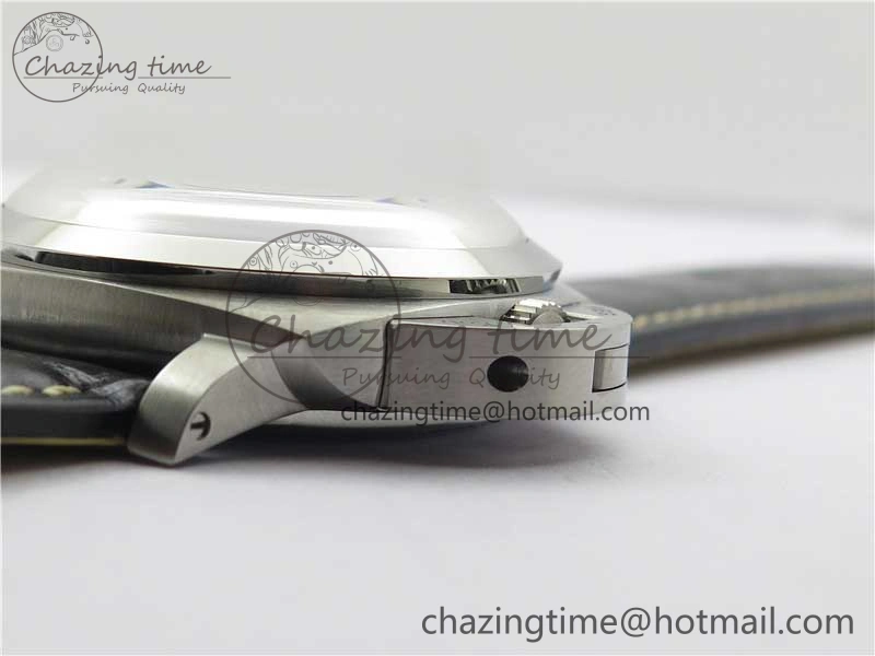 PAM217 H XF 1:1 Best Edition Superlumed Dial on Black Leather Strap A6497 with Y-Incabloc