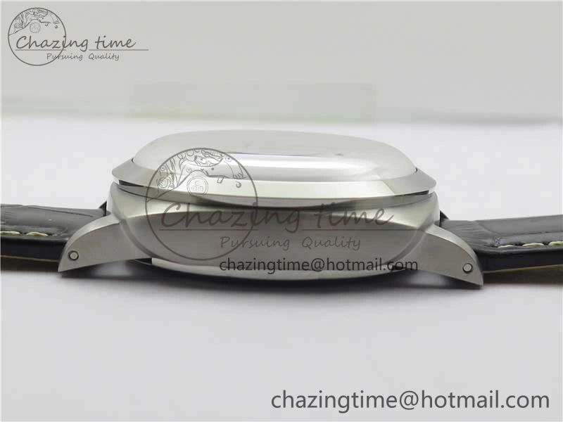 PAM217 H XF 1:1 Best Edition Superlumed Dial on Black Leather Strap A6497 with Y-Incabloc