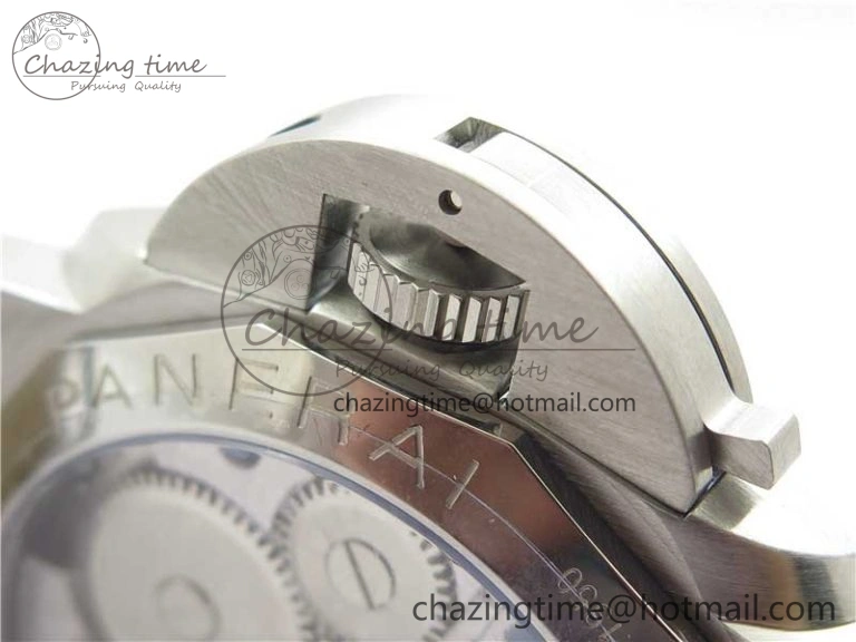 PAM217 H XF 1:1 Best Edition Superlumed Dial on Black Leather Strap A6497 with Y-Incabloc