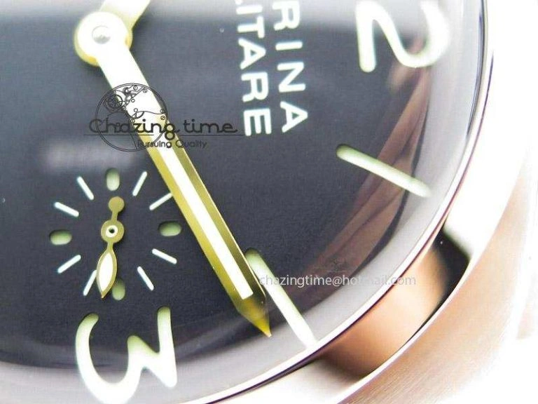 PAM217 H ZF Best Edition Superlumed Dial on Black Leather Strap A6497 with Y-Incabloc