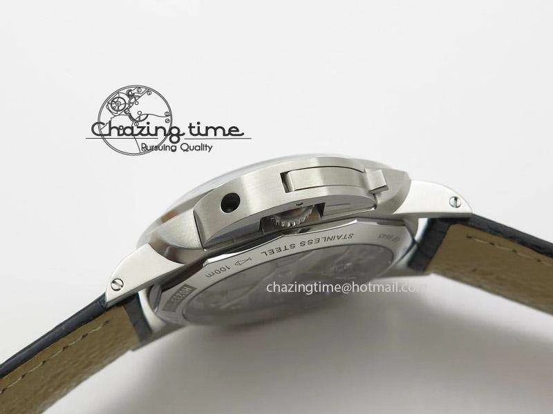 PAM217 H ZF Best Edition Superlumed Dial on Black Leather Strap A6497 with Y-Incabloc