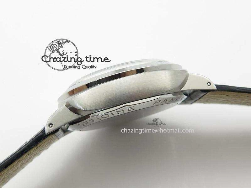 PAM217 H ZF Best Edition Superlumed Dial on Black Leather Strap A6497 with Y-Incabloc