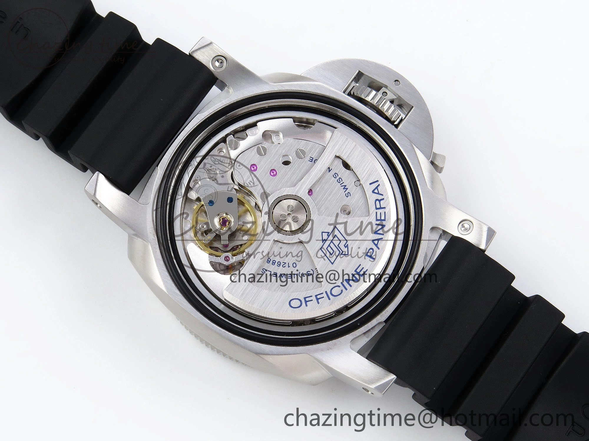 PAM2223 Luminor Submersible 42mm VSF Best Edition White Dial on Rubber Strap P900 Clone
