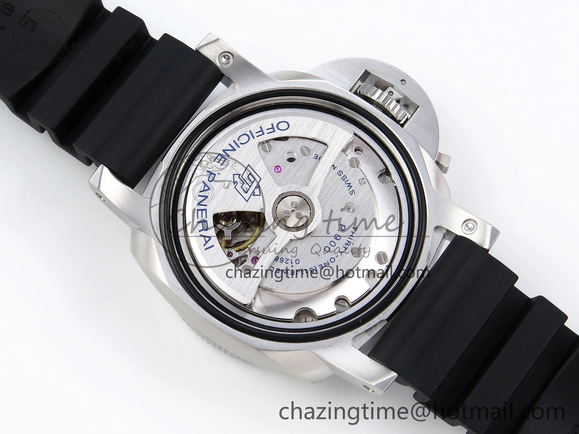 PAM2223 Luminor Submersible 42mm VSF Best Edition White Dial on Rubber Strap P900 Clone